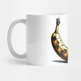 Ripe Banana Pop Art T-Shirt - Vibrant Fruit Graphic Tee Mug